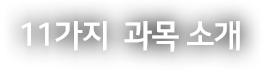 11가지 과목 소개